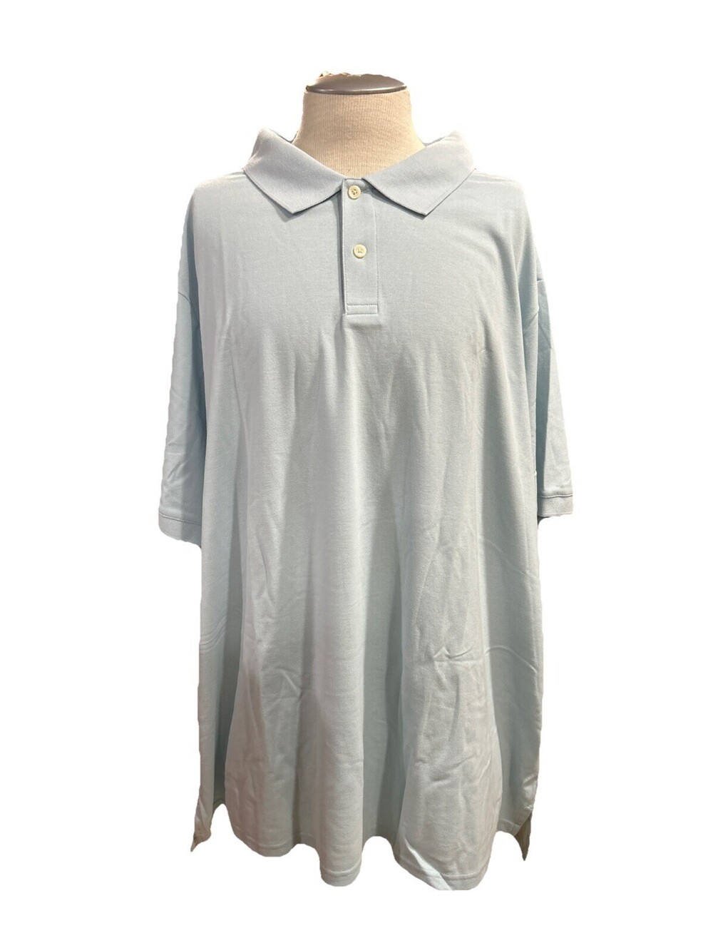 Goodfellow & Co Mens Polo Shirt 4XL Light Blue Strandard Fit